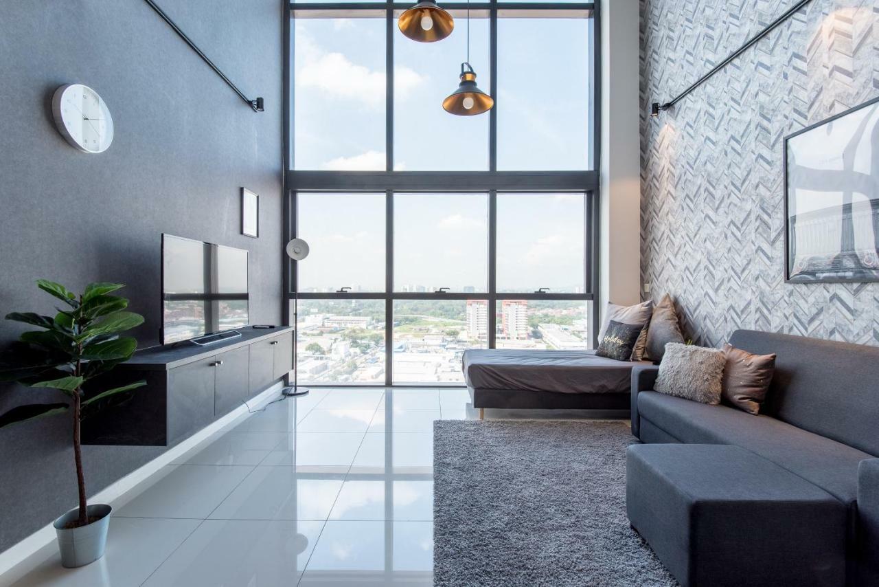Promo!Emerald Green Stylist Duplex 8Min To Sunway Petaling Jaya Rom bilde
